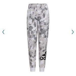 - Boys adidas core camo printed joggers